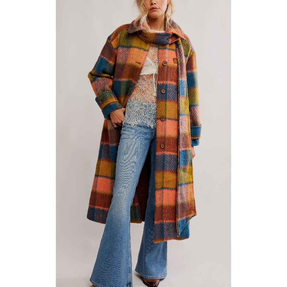 Free People Dalton Wool Coat NWT